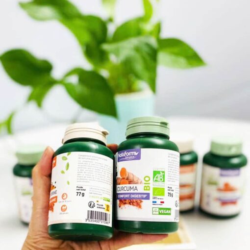 vien uong tinh bot nghe huu co nat form original curcuma bio confort digestif 200 vien 050824 ka