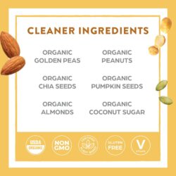 bot protein huu co orgain simple organic protein powder 567g vi peanut butter kd