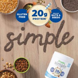 bot protein huu co orgain simple organic protein powder 567g vi vanilla ke