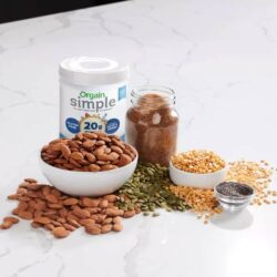 bot protein huu co orgain simple organic protein powder 567g vi vanilla kg