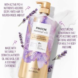 Dầu xả Pantene Essential Oils Moisturizing Conditioner 1.13L (Lavender Oil & Basil) 5 dau xa pantene essential oils moisturizing conditioner 1 13l lavender oil basil ka