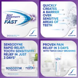 Kem đánh răng Sensodyne Rapid Relief Mint 96.4g 8 kem danh rang sensodyne rapid relief mint 96 4g ka