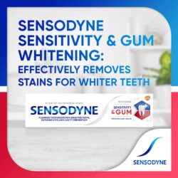 Kem đánh răng Sensodyne Sensitivity & Gum Whitening 96.4g 13 kem danh rang sensodyne sensitivity gum whitening 96 4g kb