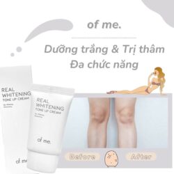 kem duong trang da body of me real whitening tone up cream 50ml kb