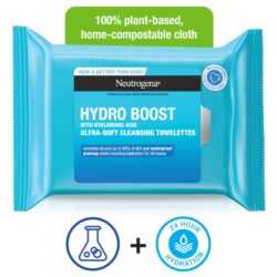 Khăn giấy ướt tẩy trang Neutrogena Makeup Remover & Hydro Boost Ultra-Soft Cleansing Towelettes 139 tờ 13 khan giay uot tay trang neutrogena makeup remover hydro boost ultra soft cleansing towelettes 139 to kf