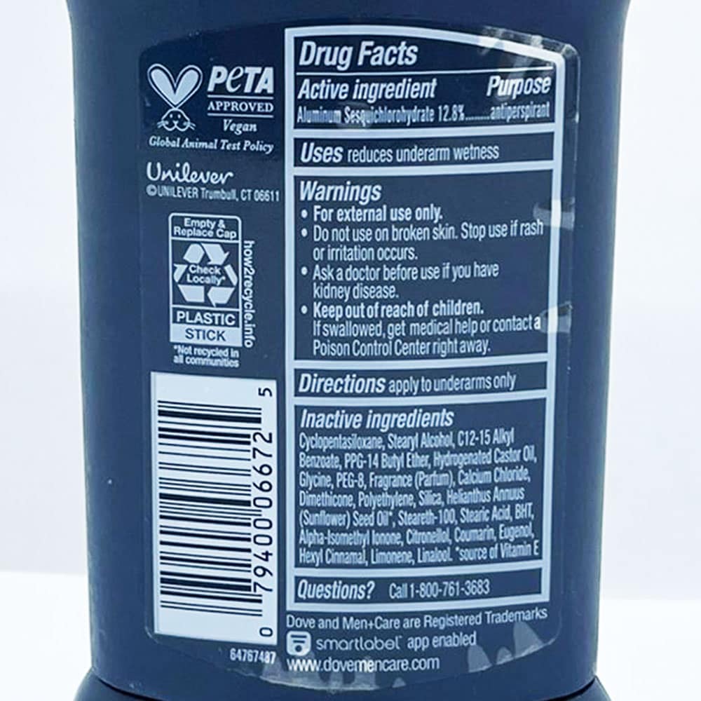 Lăn khử mùi nam Dove Men Care Extra Fresh 72H 76g 4 Lăn khử mùi nam Dove Men Care Extra Fresh 72H 76g - Ảnh 4