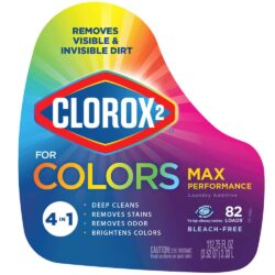 Nước tẩy quần áo màu Clorox 2 for Colors 4-in-1 Max Performance 3.33L 9 nuoc tay quan ao mau clorox 2 for colors 4 in 1 max performance 3 33l kc
