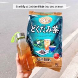 Trà diếp cá Orihiro Dokudami Tea 60 gói 6 tra diep ca orihiro dokudami tea 60 goi ka