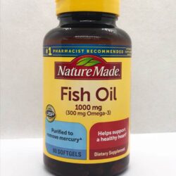 Viên dầu cá Nature Made Fish Oil 1000mg 300mg Omega-3 90 viên 6 vien dau ca nature made fish oil 1000mg 300mg omega 3 90 vien ka