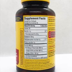 Viên dầu cá Nature Made Fish Oil 1000mg 300mg Omega-3 90 viên 7 vien dau ca nature made fish oil 1000mg 300mg omega 3 90 vien kb