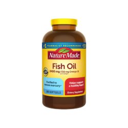 Viên dầu cá Nature Made Fish Oil 2400mg 720mg 300 Softgels