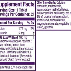 vien uong ho tro giac ngu ban dem vicks zzzquil pure zzzs all night extended release melatonin 14 tablets kf