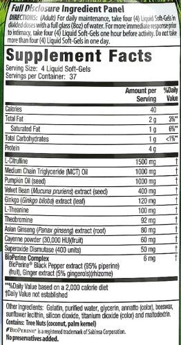 Viên uống hỗ trợ tăng Nitric Oxide Irwin Naturals Steel-Libido Red 150 Liquid SoftGels 12 vien uong ho tro tang nitric oxide irwin naturals steel libido red 150 liquid softgels ke