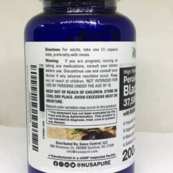 Viên uống tăng cường sức khỏe sinh lý nam nữ NusaPure Black Maca 37500mg 200 Capsules 13 vien uong tang cuong suc khoe sinh ly nam nu nusapure black maca 37500mg 200 capsules 140324 kc