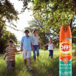 Xịt chống muỗi và côn trùng OFF! FamilyCare Smooth & Dry 113g 9 xit chong muoi va con trung off familycare smooth dry 113g kd