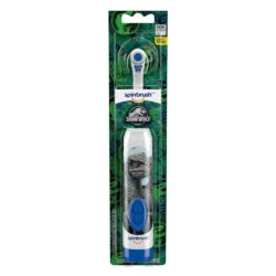 Bàn chải đánh răng dùng pin cho trẻ em Spinbrush Jurassic World (Blue) 10 ban chai danh rang dung pin cho tre em spinbrush jurassic world blue ka