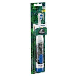 Bàn chải đánh răng dùng pin cho trẻ em Spinbrush Jurassic World (Blue) 11 ban chai danh rang dung pin cho tre em spinbrush jurassic world blue kb