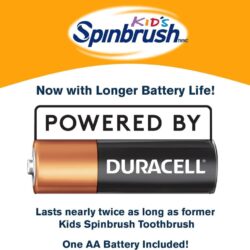 Bàn chải đánh răng dùng pin cho trẻ em Spinbrush Paw Patrol (Chase) 6 ban chai danh rang dung pin cho tre em spinbrush paw patrol chase kb