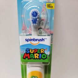 Bàn chải đánh răng dùng pin cho trẻ em Spinbrush Super Mario (Yoshi-Blue) 7 ban chai danh rang dung pin cho tre em spinbrush super mario yoshi blue kb
