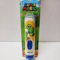 Bàn chải đánh răng dùng pin cho trẻ em Spinbrush Super Mario (Yoshi-Blue) 8 ban chai danh rang dung pin cho tre em spinbrush super mario yoshi blue kc