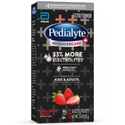 Bột điện giải Pedialyte Advanced Care Plus Strawberry Freeze 17g x 6 gói 7 bot dien giai pedialyte advanced care plus strawberry freeze 17g x 6 goi ka
