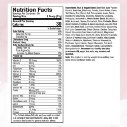 Bột rau củ quả đỏ Purely Inspired Superfood Reds With Beetroot 332g 7 bot rau cu qua do purely inspired superfood reds with beetroot 332g kb