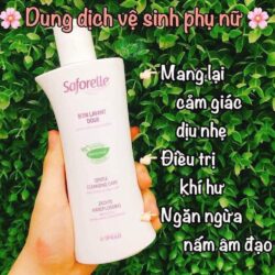 dung dich ve sinh saforelle soin lavant doux gentle cleansing care 250ml kc