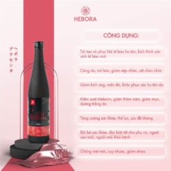 Nước uống nhau thai Hebora Placenta Beauty Drink 500ml 13 nuoc uong nhau thai hebora placenta beauty drink 500ml kf