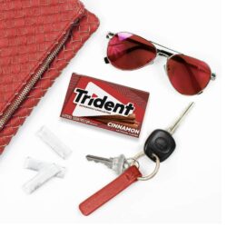 Sing gum Mỹ không đường Trident Cinnamon 14 Sticks x1 Packs (1 vỉ Vị quế) 7 sing gum my khong duong trident cinnamon 14 sticks x1 packs 1 vi vi que kb