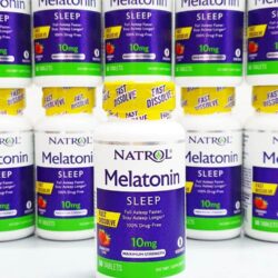 Viên ngậm giúp ngủ ngon Natrol Melatonin Sleep Drug-Free 10mg (Dâu) 60 viên 6 vien ngam giup ngu ngon natrol melatonin sleep drug free 10mg dau 60 vien ka