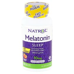 Viên ngậm giúp ngủ ngon Natrol Melatonin Sleep Drug-Free 10mg (Dâu) 60 viên 7 vien ngam giup ngu ngon natrol melatonin sleep drug free 10mg dau 60 vien kb