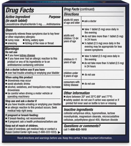 vien uong chong di ung xyzal allergy 24hr 80 vien ka