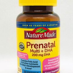 vitamin cho ba bau nature made prenatal multi dha 200mg 30 vien kna
