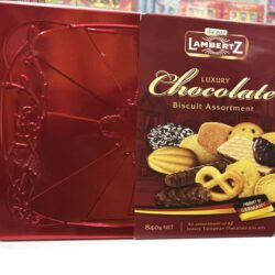 banh quy lambertz luxury chocolate biscuit assortment 840g hop do ka