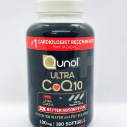 bo sung coq10 cho tim qunol ultra coq10 100mg 180 softgels 161225 ka
