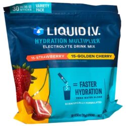 Bột điện giải Liquid I.V. Hydration Multiplier 30 gói (Strawberry & Golden Cherry) 5 bot dien giai liquid i v hydration multiplier 30 goi golden cherry strawberry 120425 ka