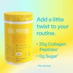 Collagen thủy phân Vital Proteins Collagen Peptides Lemon 752g 12 collagen thuy phan vital proteins collagen peptides lemon 752g kd