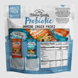 hat say kho tong hop natures garden probiotic immune snack packs 816g 2 loai 24 goi ka
