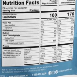 hat say kho tong hop natures garden probiotic immune snack packs 816g 2 loai 24 goi kd