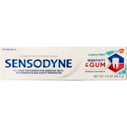 Kem đánh răng Sensodyne Sensitivity & Gum Clean & Fresh 96.4g 3 kem danh rang sensodyne sensitivity gum clean fresh 96 4g ka