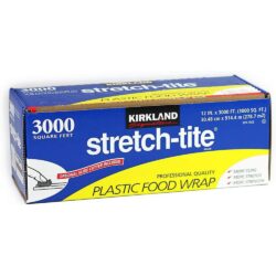 Màng bọc thực phẩm Kirkland Signature Stretch-Tite Plastic Food Wrap 12 in x 3000 ft 8 mang boc thuc pham kirkland signature stretch tite plastic food wrap 12 in x 3000 ft ke