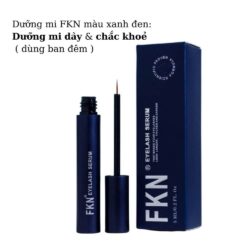 Serum dưỡng mi ban đêm FKN Eyelash Serum 5ml (Xanh đen) 7 serum duong mi ban dem fkn eyelash serum 5ml xanh den ka