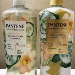 Set dầu gội và xả Pantene Essential Botanicals Volumizing Shampoo & Conditioner 1.13L (White Tea & Cucumber) 4 set dau goi va xa pantene essential botanicals volumizing shampoo conditioner 1 13l white tea cucumber ka