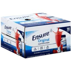 sua ensure nuoc huong dau ensure original strawberry 237ml thung 16 chai ka