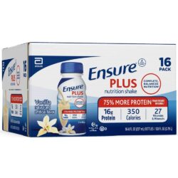 sua ensure plus nuoc ensure plus nutrition vanilla shake 237ml x16 kc