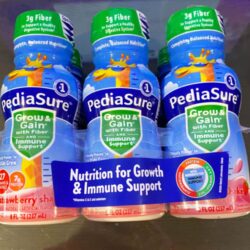 Sữa Pediasure nước bổ sung chất xơ Pediasure Grow & Gain With Fiber Strawberry 237ml Lốc 6 chai 8 sua pediasure nuoc bo sung chat xo pediasure grow gain with fiber strawberry 237ml loc 6 chai ke