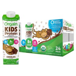 Sữa Protein cho trẻ em Orgain Kids Protein Organic Nutritional Shake Chocolate 237ml Thùng 24 Hộp 11 sua protein cho tre em orgain kids protein organic nutritional shake chocolate 237ml thung 24 hop ka