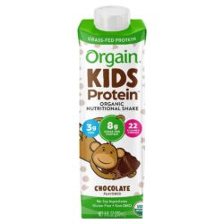 Sữa Protein cho trẻ em Orgain Kids Protein Organic Nutritional Shake Chocolate 237ml Thùng 24 Hộp 12 sua protein cho tre em orgain kids protein organic nutritional shake chocolate 237ml thung 24 hop kb