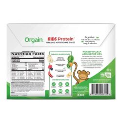 Sữa Protein cho trẻ em Orgain Kids Protein Organic Nutritional Shake Strawberry 244ml Thùng 12 Hộp 8 sua protein cho tre em orgain kids protein organic nutritional shake strawberry 244ml thung 12 hop kb