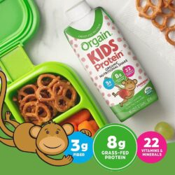 Sữa Protein cho trẻ em Orgain Kids Protein Organic Nutritional Shake Strawberry 244ml Thùng 12 Hộp 9 sua protein cho tre em orgain kids protein organic nutritional shake strawberry 244ml thung 12 hop kc